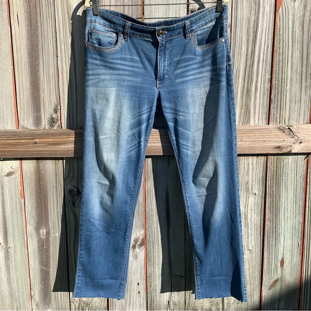 White House Black Market Light Blue Boot Cut Jeans